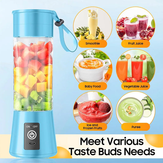 USB Rechargeable Picnic & Household Mini Electric Juicer / Blender
