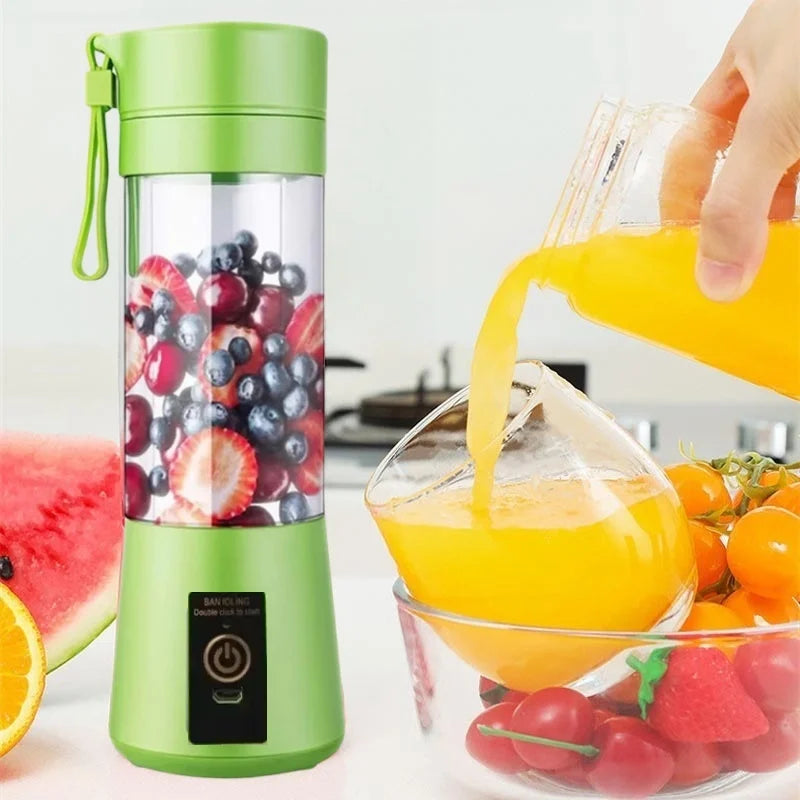 USB Rechargeable Picnic & Household Mini Electric Juicer / Blender